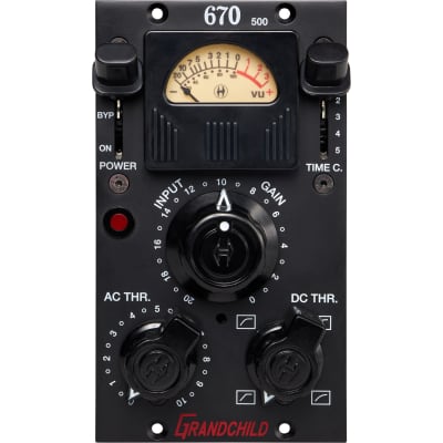 Heritage Audio GRANDCHILD 670 - 500 Series Vari-MU Stereo Compressor image 1