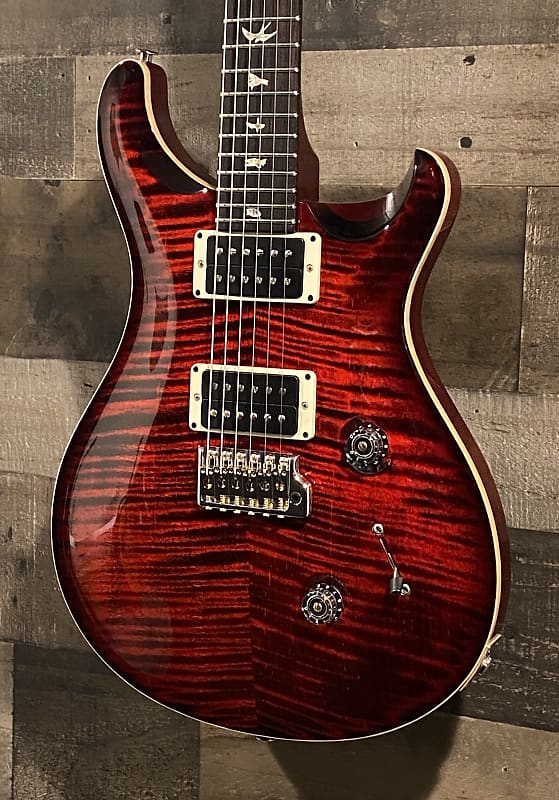 PRS Custom 24 Fire Red Burst