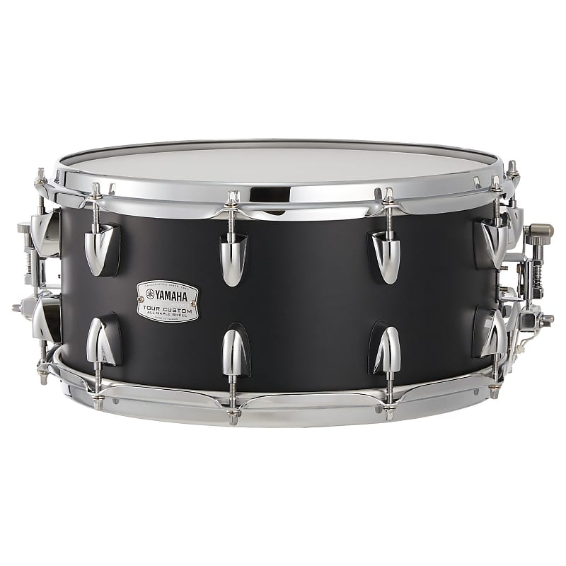 Yamaha 6.5x14 Tour Custom Snare Drum - "Licorice Satin" image 1