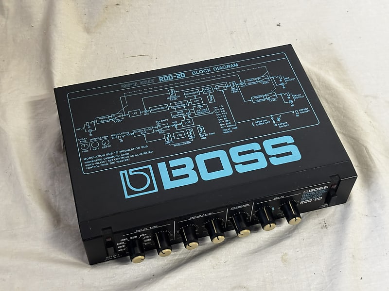 Boss RDD-20 Micro Rack Series Digital Delay | Reverb Canada