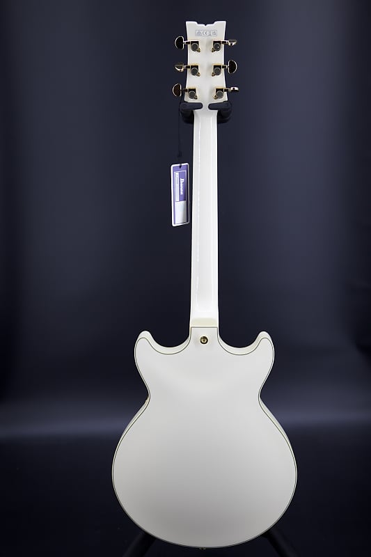 Ibanez / AMH90-IV (Ivory) 〜10/26(14:00) Ibanez AMH90-IV Artcore Expressionist Ivory | Reverb