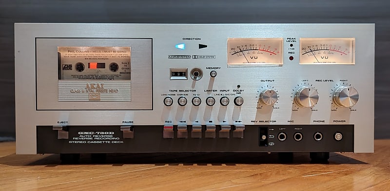 Akai GXC-730D Cassette Deck/ Top of The Line / 3 Head / Auo Akai GXC-730D Cassette Deck/ Top of The Line / 3 Head / Auo
