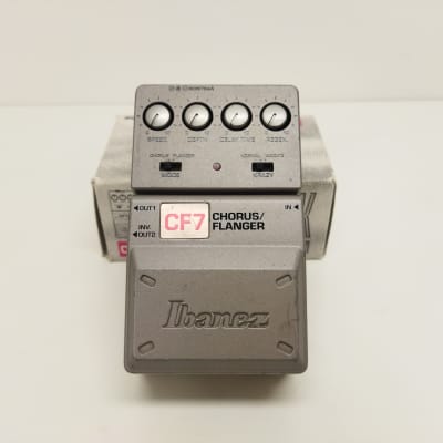 Reverb.com listing, price, conditions, and images for ibanez-cf7-chorus-flanger-pedal