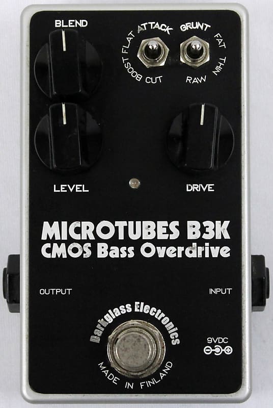 ベース MICROTUBES B3K CMOS Bass Overdrive Darkglass Microtubes B3K V2 Bass Overdrive Effects Pedal