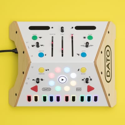 Dato DUO  Two-player Monophonic Synthesizer and Sequencer for Kids and Adults image 2