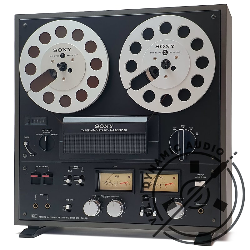 Sony TC-399 Serviced ¼ Stereo Reel to Reel Tape Recorder