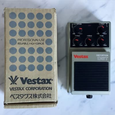 Vestax DST Distortion Rare Vintage Guitar Effect Pedal MIJ Japan for sale