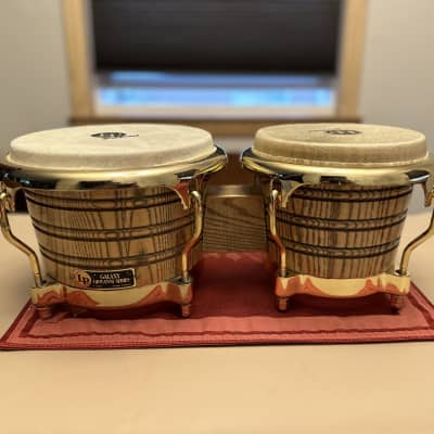 Latin Percussion LP793X Giovanni Galaxy Series Ash Bongos with Gold Tone  Hardware 2010s - Natural