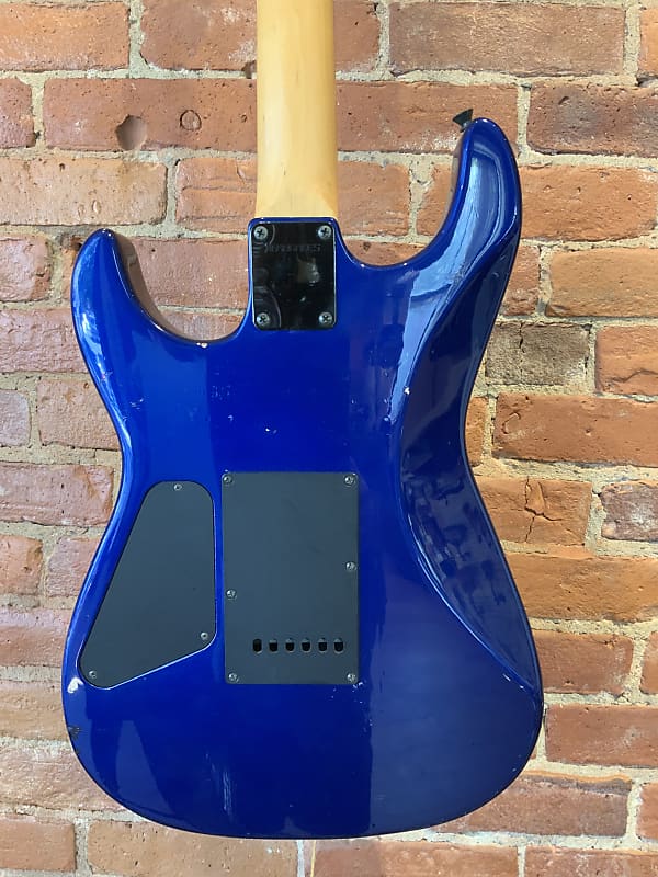 Fernandes The Function SSH-40 SuperStrat 1980's-1990's Blue MIJ