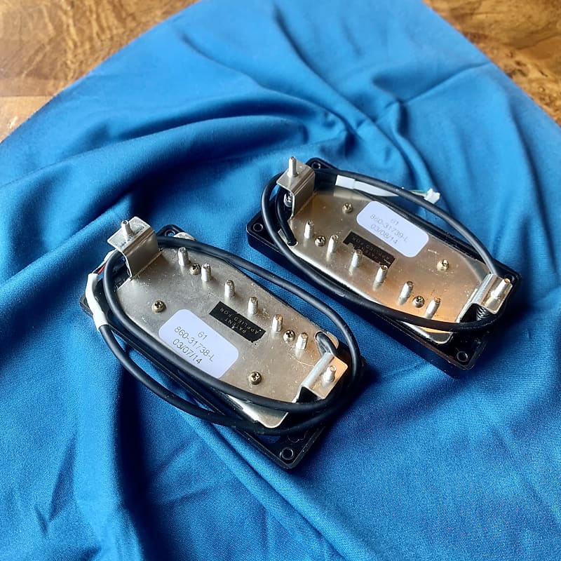 Gibson Burstbucker 61 PAF humbucker pickups Zebra quick connect coil tapped  4 conductor | Reverb Italia