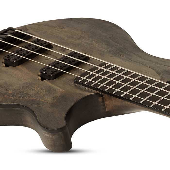 Schecter C-4 Apocalypse Rusty Grey 1317 Electric Bass Guitar