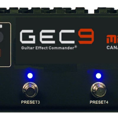 MOEN Canada GEC9 V2 Pedal Switcher Guitar Effect Routing System Looper Ships Free image 2