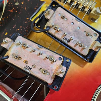 Ibanez Performer PF 200 1978, Cherry Sunburst, made in Japan image 9