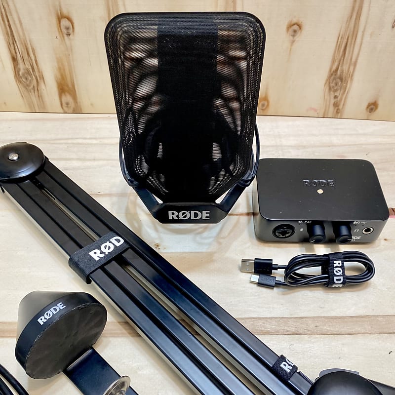 RODE NT1 Complete Studio Kit w/Boom Arm Reverb