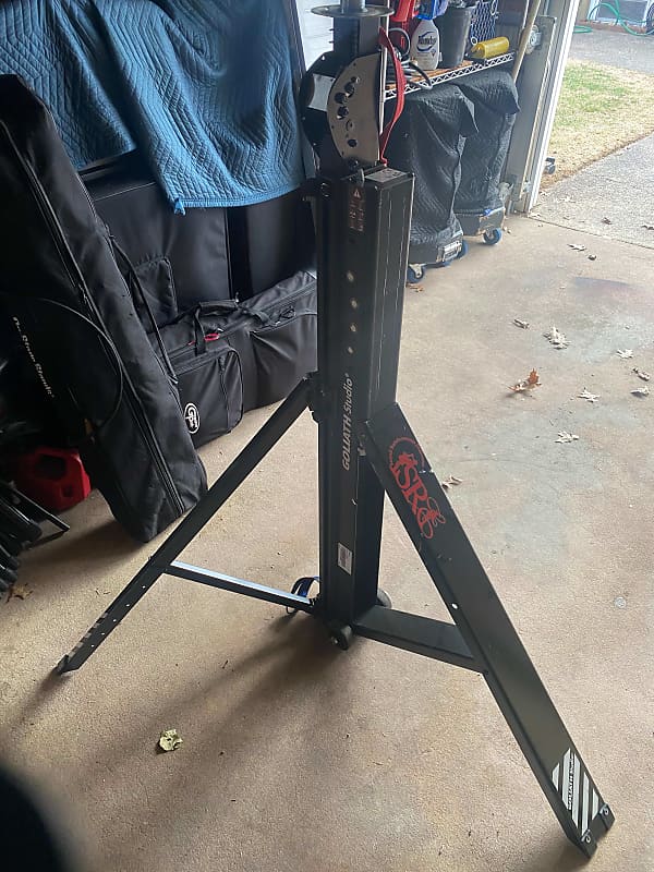 Goliath Studio crank stand. Global Truss DT-PRO4000 13ft. | Reverb