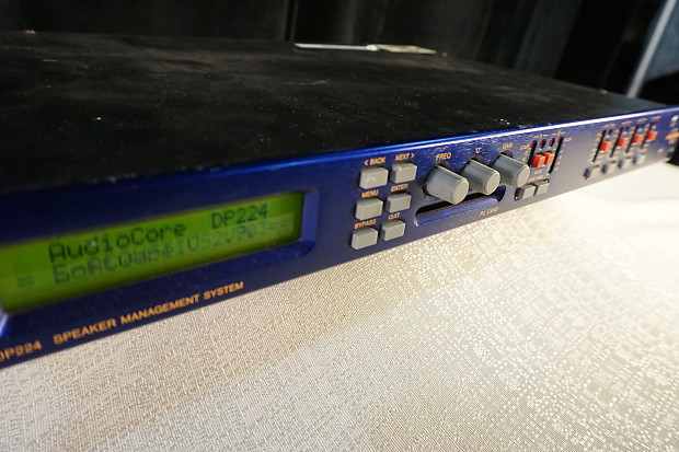 XTA DP224 ジャンク XTA Electronics DP 224 2x4 DSP AES/SRC Speaker Management
