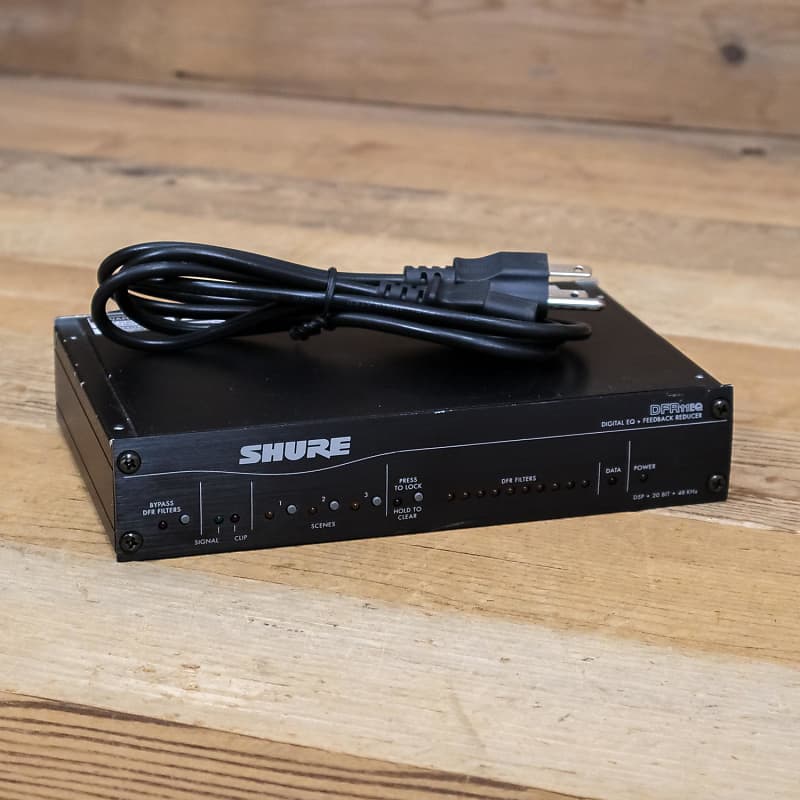 Shure DFR11EQ Digital Feedback Reducer and Graphic Equalizer