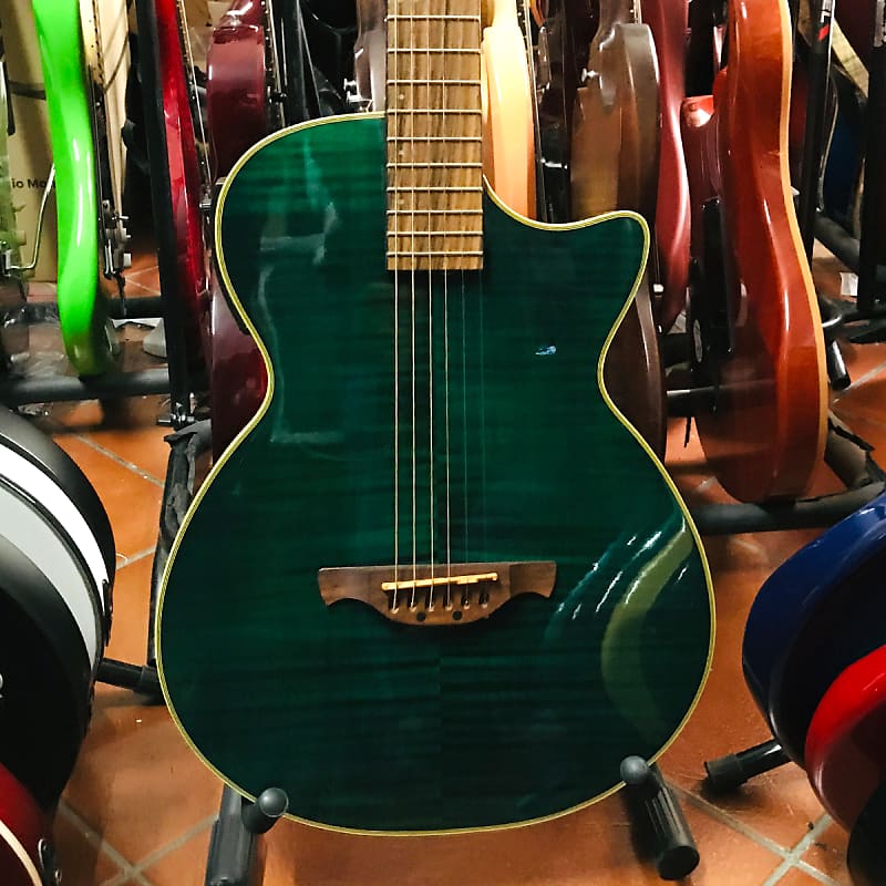 Crafter CT-120 Tiger Green Solid Electro-Acoustic Guitar