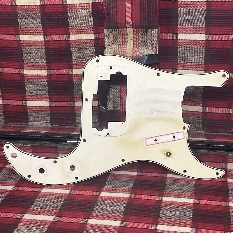 Vintage 1960s Fender Precision P Bass Pickguard Reverb Canada 6626