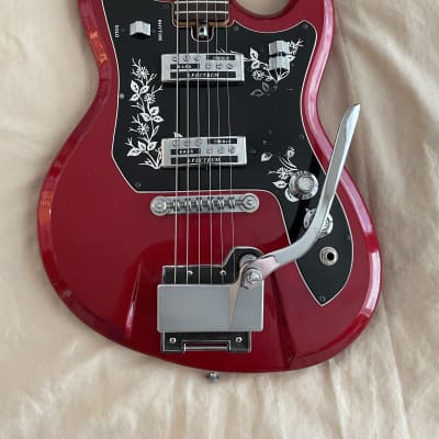 Near mint Teisco ET-220 1960‘s - Candy Apple Red image 2