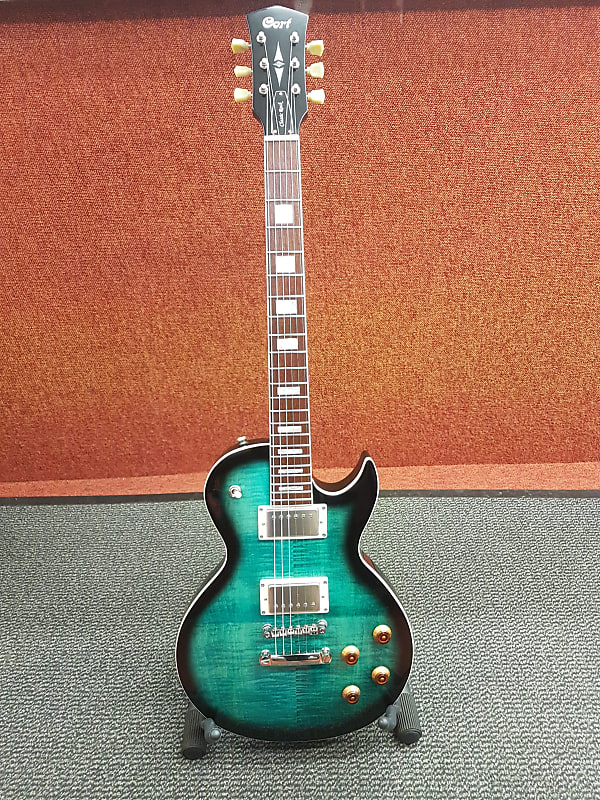 Cort CR250 VB Classic Rock Series Single Cutaway Flame Maple Top