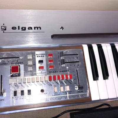 Elgam  Carousel  1976 in Amazing Condition inc. Chord Pedal Controller image 3