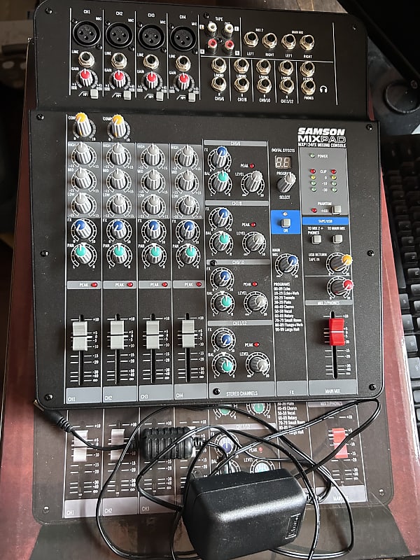 Samson Mixpad MXP124FX 12 Input Mixer | Reverb