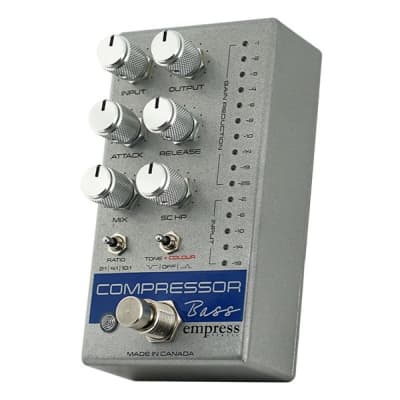 Empress Effects Compressor MKⅡ / Silver Compressor MKII – Empress Effects Inc.