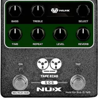 ギター NUX TAPE ECHO (NDD-7) Amazon.com: NUX NDD-7 TAPE ECHO Delay Effects Pedal,Up to