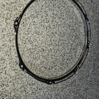 Tama Starcast 14'' Chrome Die-cast hoop, 8 Lugs + extra hoop image 7