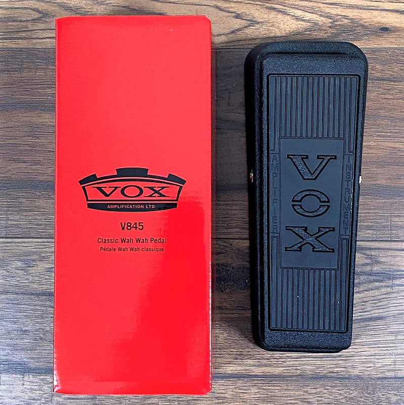 VOX V845 Classic Wah Guitar Effect Pedal image 1