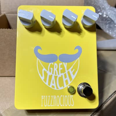 Reverb.com listing, price, conditions, and images for fuzzrocious-grey-stache