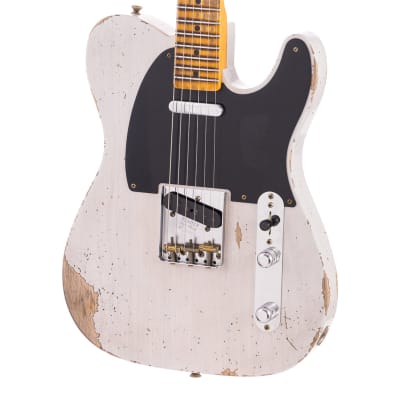Fender Custom Shop 52 Tele Heavy Relic, Lark Guitars Custom Run - White Blonde (822) image 3
