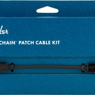 Fender Fender Blockchain Patch Cable Kit, Black, Medium image 2