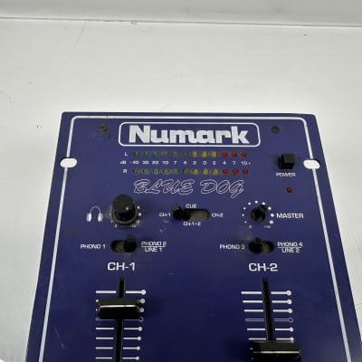 【音出確認済】Numark DM905 Blue Dog DJミキサー Numark Preamp Professional DJ Mixer Model DM905 Blue Box NO