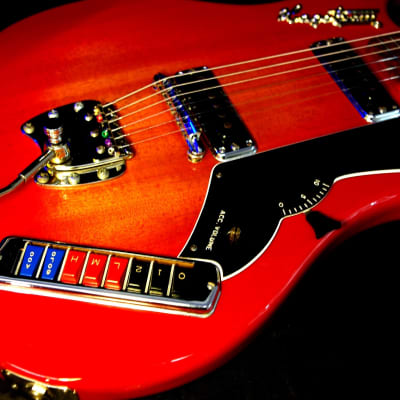 Hagstrom Impala 1965 Red Sunburst.  VINTAGE. Stylish Guitar Icon of the 1960s' s  RARE. image 17