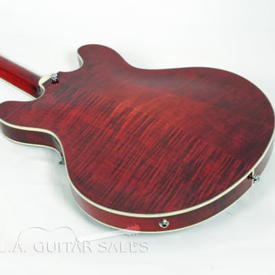 Eastman T486 Classic Deluxe 16" Thinline Hollowbody With Hard Case #02978 @ LA Guitar Sales. image 4