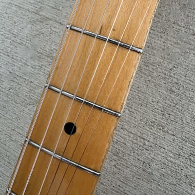 Squier Stratocaster by Fender Japan E Series 80's MIJ Electric Guitar Dakota Red image 10