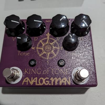 Analogman King of Tone V4 with Both Side High Gain Option 2009-2018 - Graphic