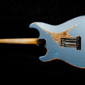 RebelRelic '62 S-Series Ice Metallic Blue Relic Stratocaster Fender Custom Shop (Serial: 62129) image 3