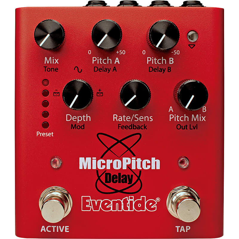 Eventide MicroPitch Stereo Delay / Pitch Shifter Effects Pedal image 1