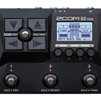 Reverb.com listing, price, conditions, and images for zoom-g2-four-multi-effects-processor-black