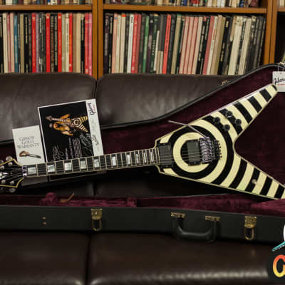 Platinum Gibson Custom Limited Run Zakk Wylde Bullseye Aged