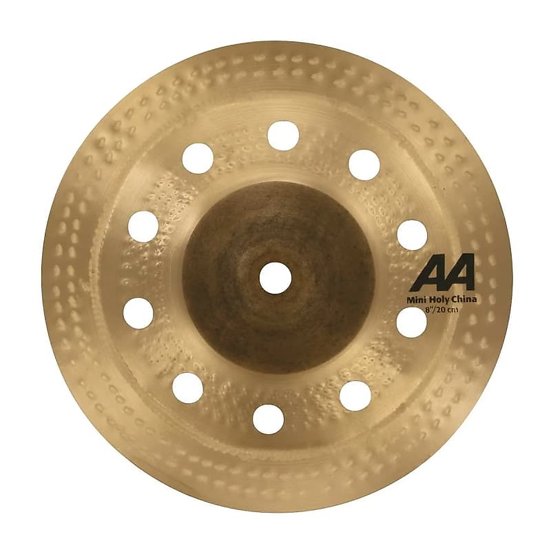 Sabian 8" AA Mini Holy China Cymbal Bild 1