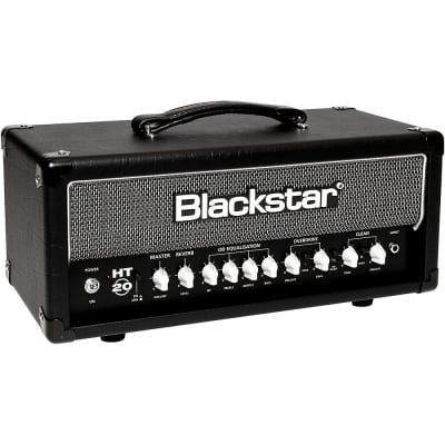Blackstar HT20RHMKII Studio 20 20W Tube Guitar Amp Head Regular Black image 1