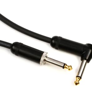 D'Addario PW-AMSGRA-10 American Stage Straight to Right Angle Instrument Cable- 10 foot image 5