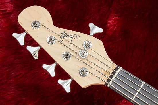 5弦ベース・woofy basses Poodle5 Orange・GIB used】woofy basses / Poodle 5 Orange 4.025kg【GIB Yokohama