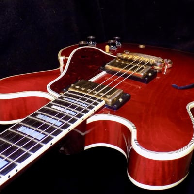 Gibson  ES 355  Custom Shop 2010   curly antique faded cherry image 9