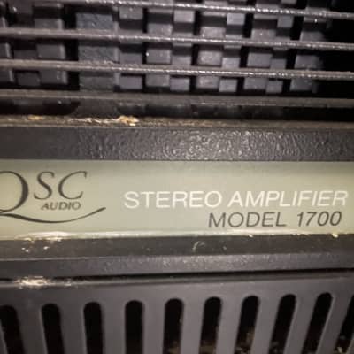 QSC Stereo Amplifier 1700 - Metal image 9