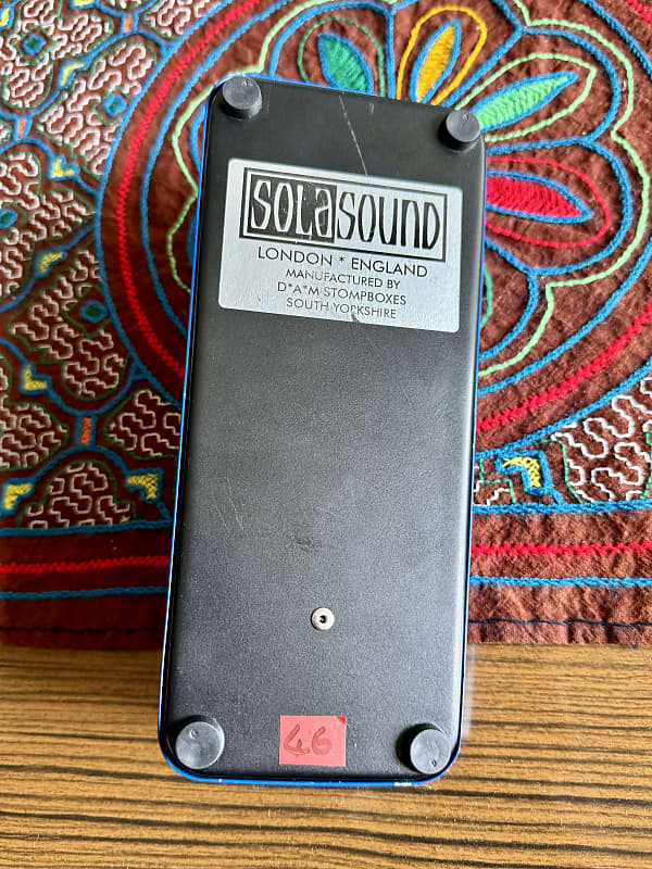 Colorsound Solasound DAM Stompboxes One Knob Fuzz Box